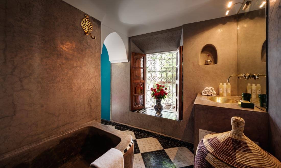 Riad in the medina marrakech